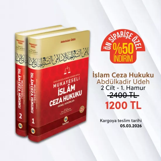 MUKAYESELİ İSLAM CEZA HUKUKU