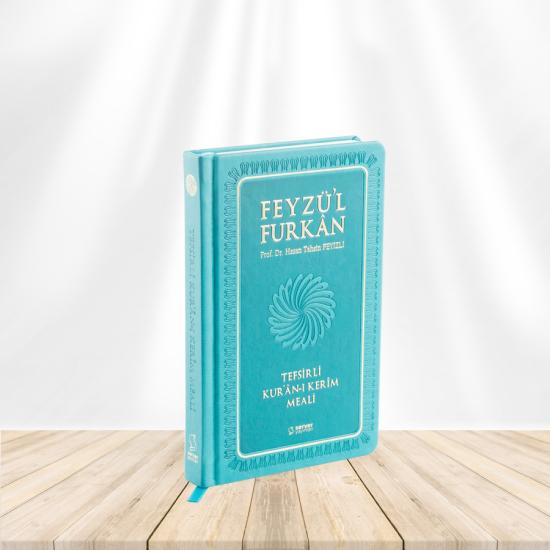 Feyzü’l Furkan Tefsirli Kur’an-ı Kerim Meali (Orta Boy - Tefsirli Meal - Ciltli)